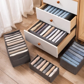 1pc Pants Storage Box, Jeans Divider Storage Box, ..